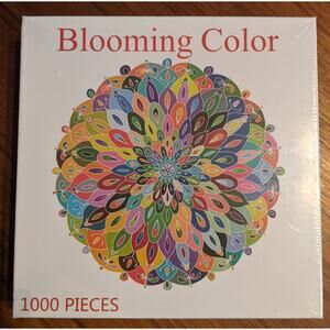 NEW 1000 Pc Jigsaw Puzzle Blooming Color
